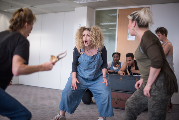 Photo Flash: Inside Rehearsal For Shakespeare in the Squares' AS YOU LIKE IT Image