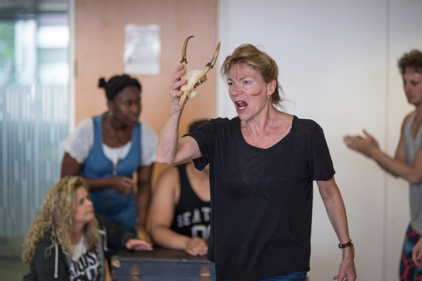 Photo Flash: Inside Rehearsal For Shakespeare in the Squares' AS YOU LIKE IT 