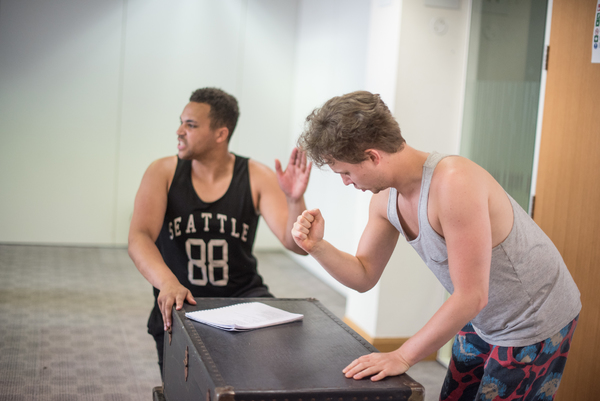 Photo Flash: Inside Rehearsal For Shakespeare in the Squares' AS YOU LIKE IT Image