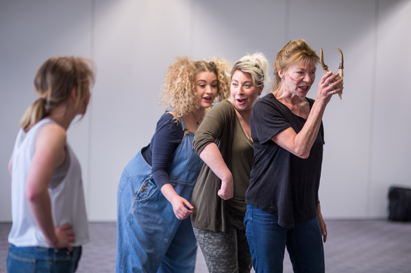 Photo Flash: Inside Rehearsal For Shakespeare in the Squares' AS YOU LIKE IT Image