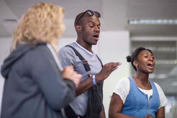 Photo Flash: Inside Rehearsal For Shakespeare in the Squares' AS YOU LIKE IT Image