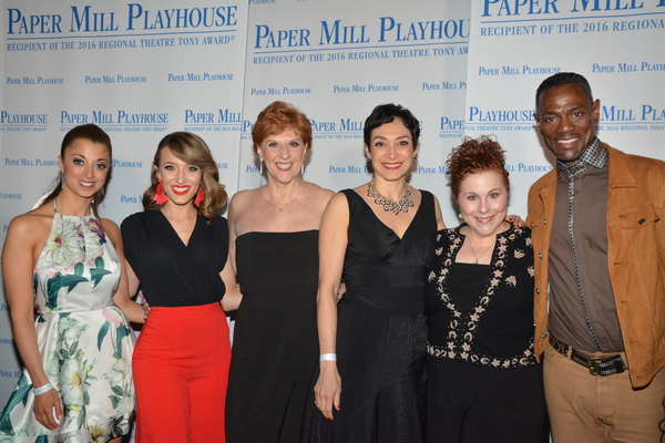 Paula DeLuise (Dance Captain), Summerisa Bell Stevens, Kathryn Kendall, Gabriela Garcia, Tami Dahbura and Ken Ard at 