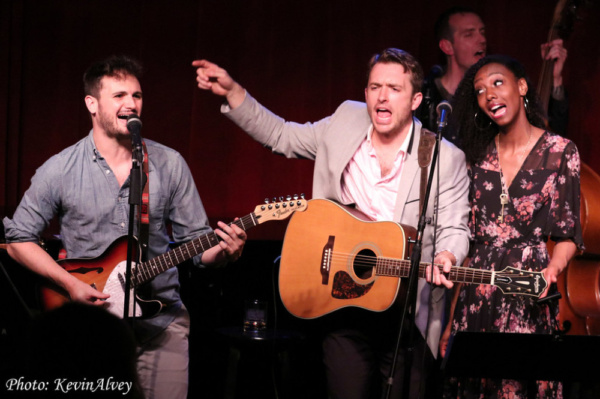 Photo Flash: MILLION DOLLAR QUARTET Cast Members Reunite at Birdland Image