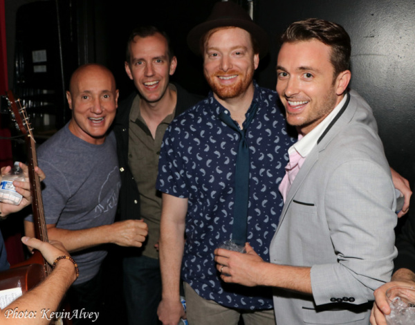Photo Flash: MILLION DOLLAR QUARTET Cast Members Reunite at Birdland Image