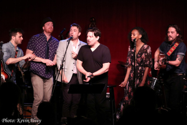 Photo Flash: MILLION DOLLAR QUARTET Cast Members Reunite at Birdland Image