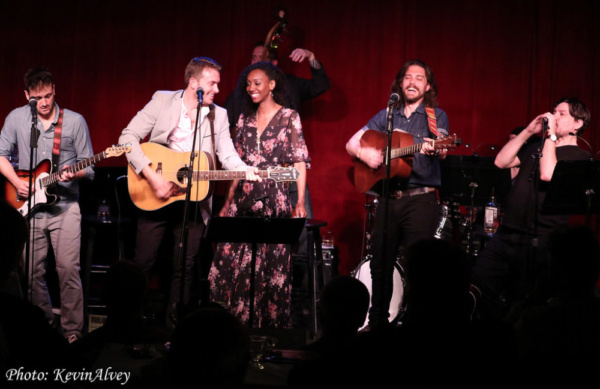 Photo Flash: MILLION DOLLAR QUARTET Cast Members Reunite at Birdland Image