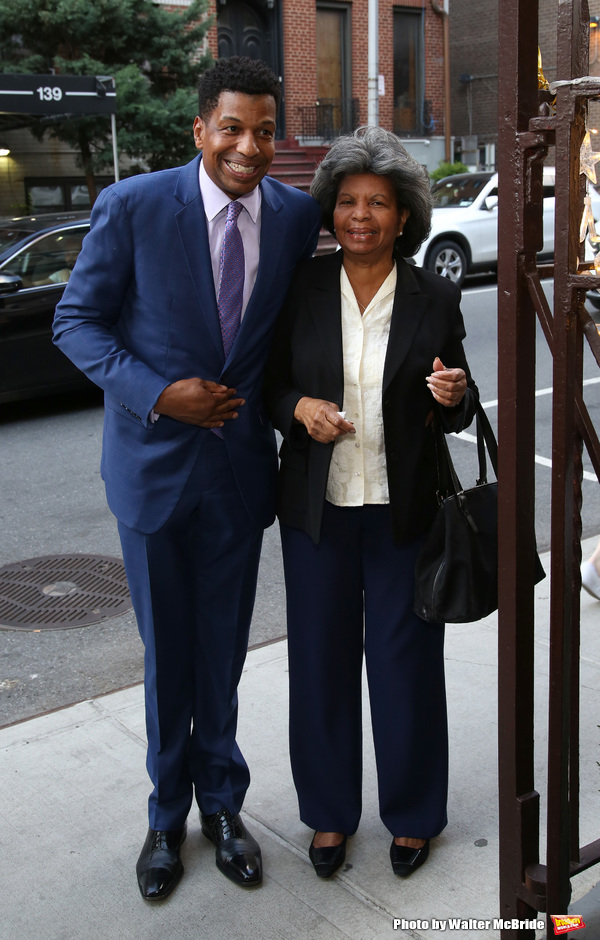  Julio Peterson and his mother Luz  Photo