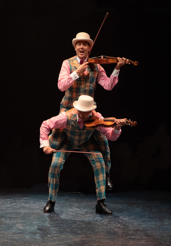 Matt Loehr and Noah Racey; Photo by Kevin Graft Photo