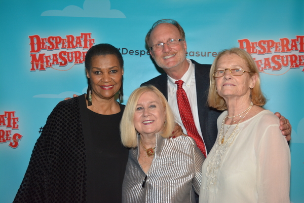 Willette Klausner, Pat Addiss, Ken Denison and Mary Cossette Photo