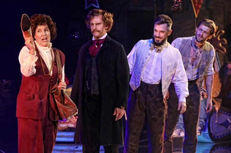 Review: Hayes Theatre's Smash Hit ASSASSINS Returns For An Amazing Encore Season Under The Sydney Opera House Sails. Image