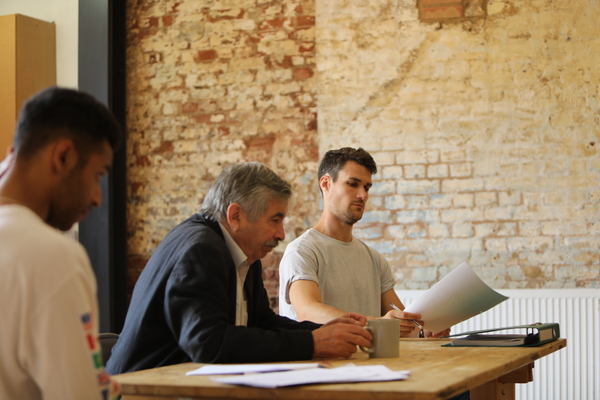 Photo Flash: In Rehearsal with Southwark Playhouse's FOR KING AND COUNTRY Image