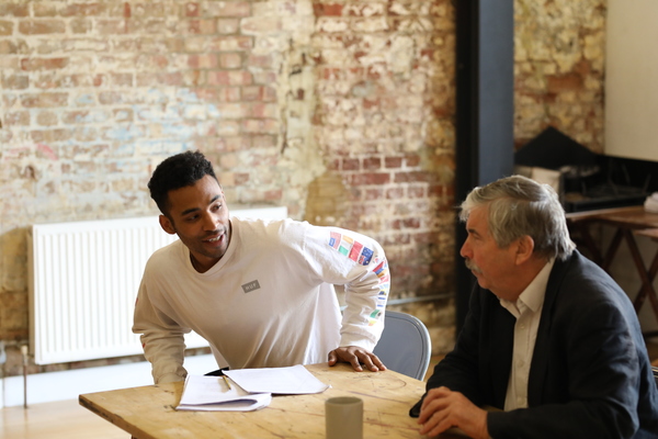 Photo Flash: In Rehearsal with Southwark Playhouse's FOR KING AND COUNTRY Image