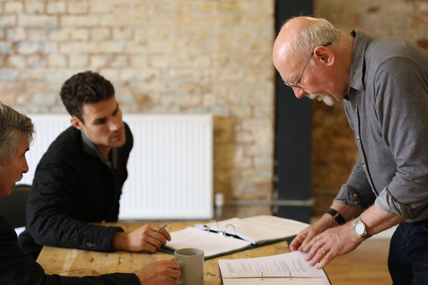 Photo Flash: In Rehearsal with Southwark Playhouse's FOR KING AND COUNTRY Image