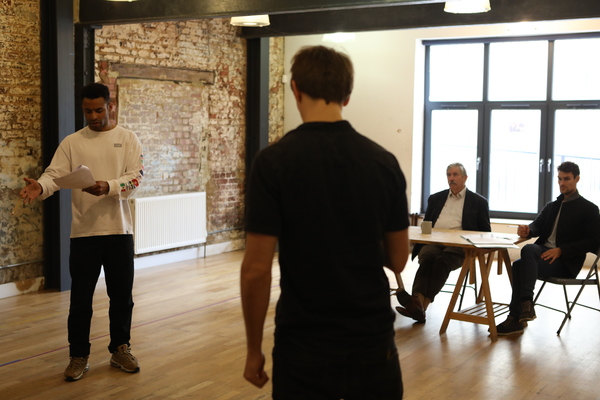 Photo Flash: In Rehearsal with Southwark Playhouse's FOR KING AND COUNTRY Image