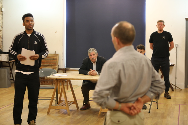 Photo Flash: In Rehearsal with Southwark Playhouse's FOR KING AND COUNTRY Image