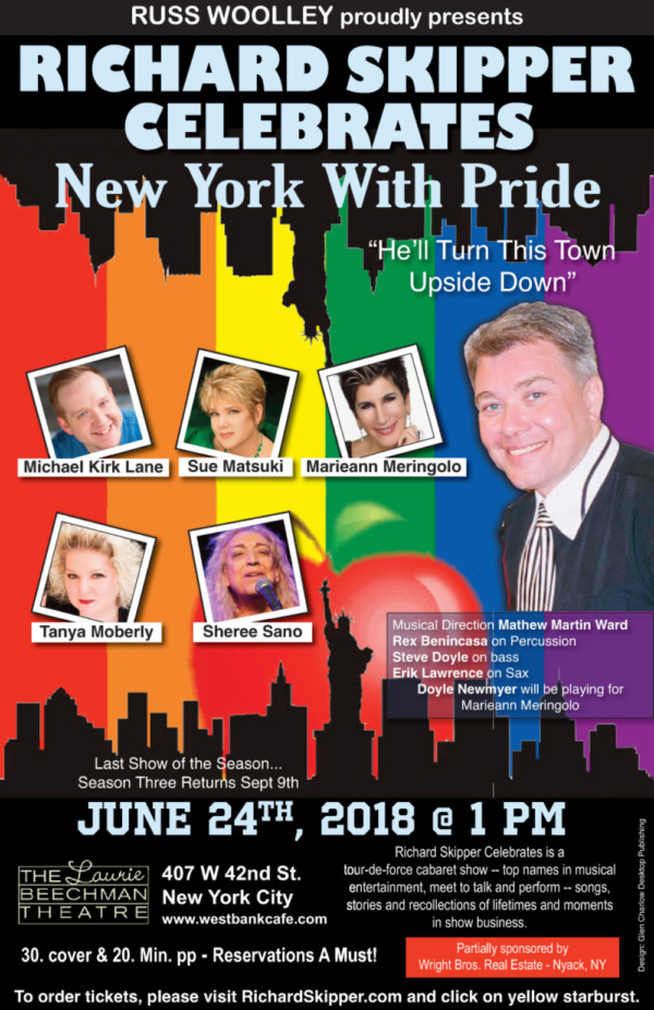Photo Flash: Richard Skipper Holds Pride Month Event at The Laurie Beechman Theatre Image