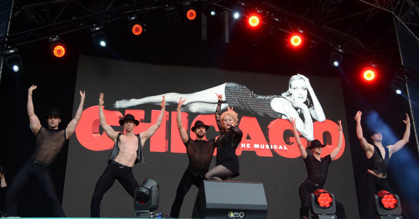 Photo Flash: The West End's Best Come Out For West End Live - DREAMGIRLS, MAMMA MIA!, CHICAGO, THRILLER LIVE Image