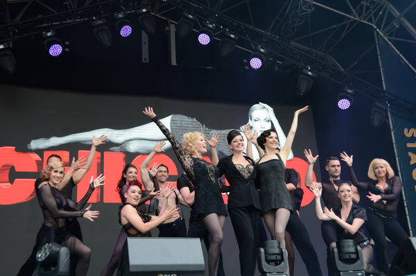 Photo Flash: The West End's Best Come Out For West End Live - DREAMGIRLS, MAMMA MIA!, CHICAGO, THRILLER LIVE Image
