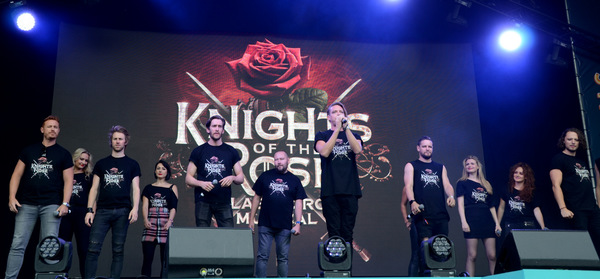 Photo Flash: The West End's Best Come Out For West End Live - THE KNIGHTS OF THE ROSE, Matt Cardle, Louise Dearman Image