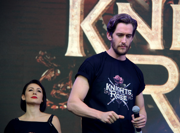 Photo Flash: The West End's Best Come Out For West End Live - THE KNIGHTS OF THE ROSE, Matt Cardle, Louise Dearman Image