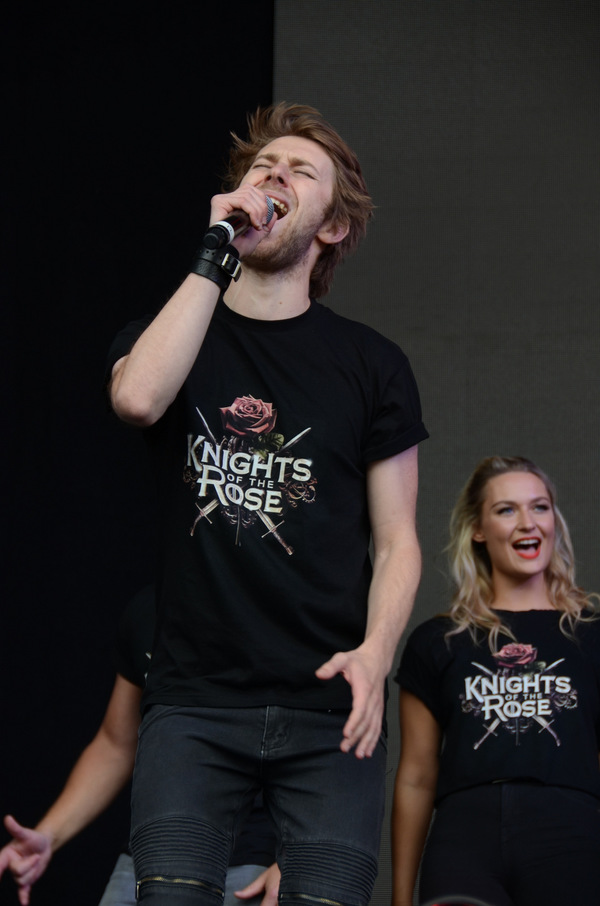 Photo Flash: The West End's Best Come Out For West End Live - THE KNIGHTS OF THE ROSE, Matt Cardle, Louise Dearman 
