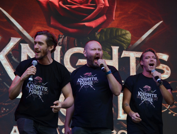 Photo Flash: The West End's Best Come Out For West End Live - THE KNIGHTS OF THE ROSE, Matt Cardle, Louise Dearman Image