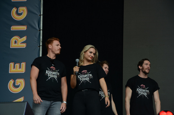 Photo Flash: The West End's Best Come Out For West End Live - THE KNIGHTS OF THE ROSE, Matt Cardle, Louise Dearman Image