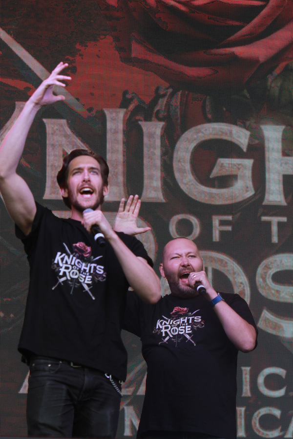 Photo Flash: The West End's Best Come Out For West End Live - THE KNIGHTS OF THE ROSE, Matt Cardle, Louise Dearman Image