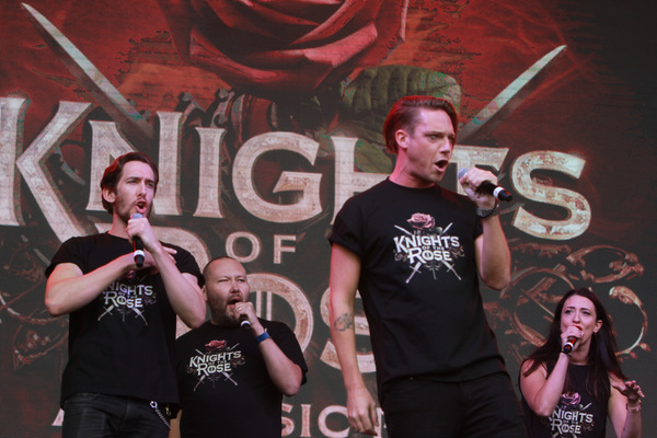 Photo Flash: The West End's Best Come Out For West End Live - THE KNIGHTS OF THE ROSE, Matt Cardle, Louise Dearman Image