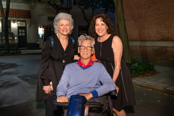 Angelina Fiordelissi, Playwright Charles Mee and Karen Ziemba Photo