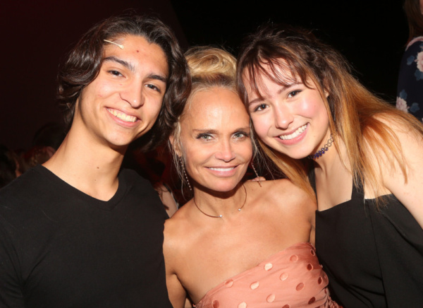 Kristin Chenoweth with Camilo Gonzalez, winner of the Johnnie Vestal Scholarship and  Photo