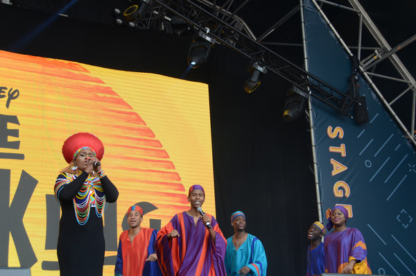 Photo Flash: The West End's Best Come Out For West End Live - HEATHERS, TINA, THE LION KING, THE BARRICADE BOYS Image
