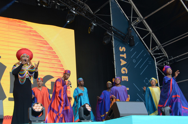 Photo Flash: The West End's Best Come Out For West End Live - HEATHERS, TINA, THE LION KING, THE BARRICADE BOYS Image