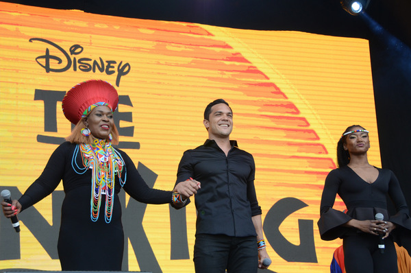 Photo Flash: The West End's Best Come Out For West End Live - HEATHERS, TINA, THE LION KING, THE BARRICADE BOYS Image