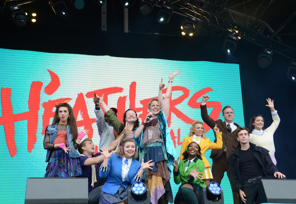 Photo Flash: The West End's Best Come Out For West End Live - HEATHERS, TINA, THE LION KING, THE BARRICADE BOYS Image