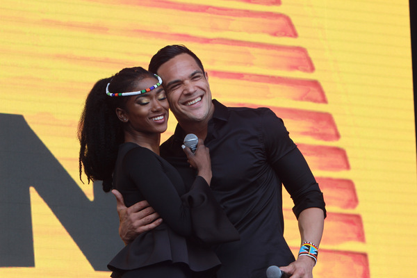 Photo Flash: The West End's Best Come Out For West End Live - HEATHERS, TINA, THE LION KING, THE BARRICADE BOYS Image