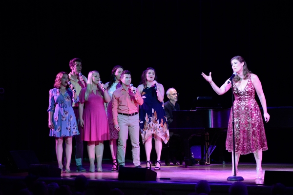 Marina Jones with The BBTY Chorus that includes-Emma Camp, Lauren Kolas, Philippa Lyn Photo