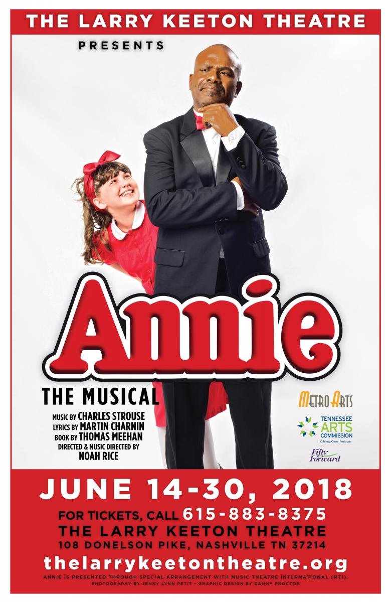 Review: Noah Rice-led ANNIE Brings Spirit to The Keeton's Summer Show  Image