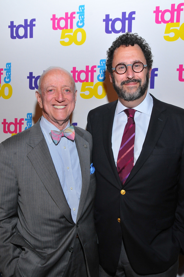 TDF Chair Earl D. Weiner and Tony Kushner Photo