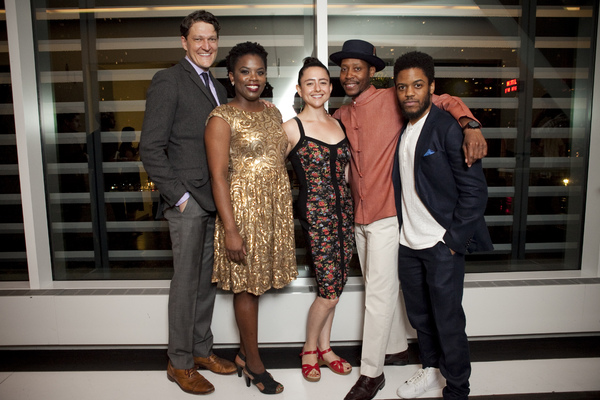 Photo Flash: PASS OVER Celebrates Opening Night Image