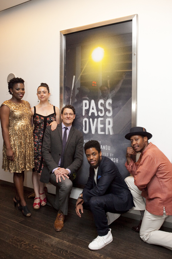 Photo Flash: PASS OVER Celebrates Opening Night Image