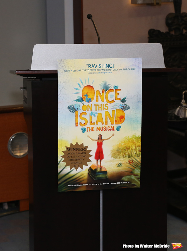 Photo Coverage: ONCE ON THIS ISLAND Is Honored With The 12th Annual ACCA Award for Outstanding Broadway Chorus Image