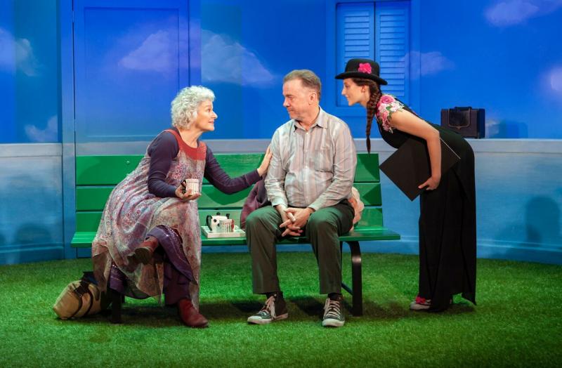 Review:  Angelina Fiordellisi and Michael O'Keefe Are Charming As Older Leftists in Charles Mee's FIRST LOVE 