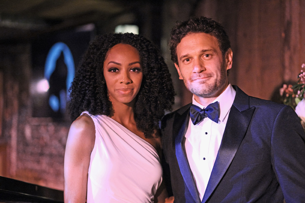 Photo Flash: Christiani Pitts & Eric William Morris Get Ready for KING KONG at Cabaret Preview! Image