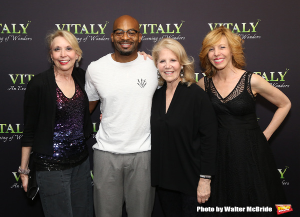 Julie Halston, Brandon Victor Dixon, Daryl Roth and and Maddie Corman Photo