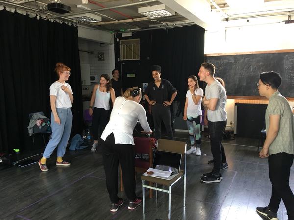 Photo Flash: Inside Rehearsal For A MIDSUMMER NIGHT'S DREAM at Wilton's Music Hall Image