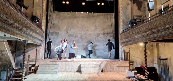 Photo Flash: Inside Rehearsal For A MIDSUMMER NIGHT'S DREAM at Wilton's Music Hall Image
