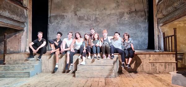 Photo Flash: Inside Rehearsal For A MIDSUMMER NIGHT'S DREAM at Wilton's Music Hall Image