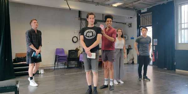 Photo Flash: Inside Rehearsal For A MIDSUMMER NIGHT'S DREAM at Wilton's Music Hall 