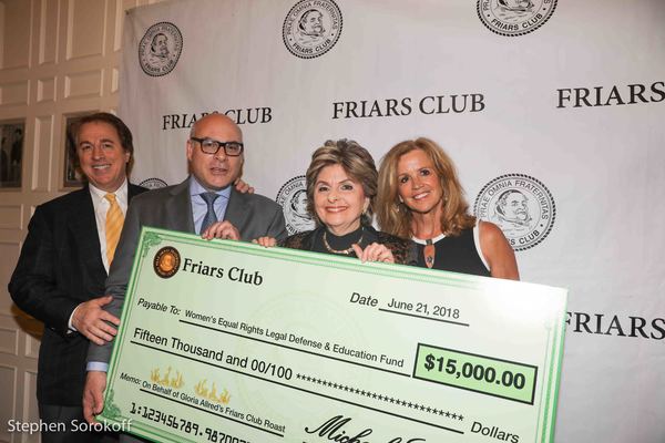 Ralph Compagnone, Treasurer, Michael L. Gyure, Executive Director, Gloria Allred, Jan Photo